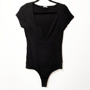 Free People | Black Underwire Body Suit